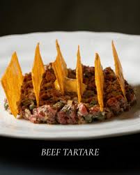 La Croix signature dishes Pâté De Campagnia
Beef Tartare
Black Cod